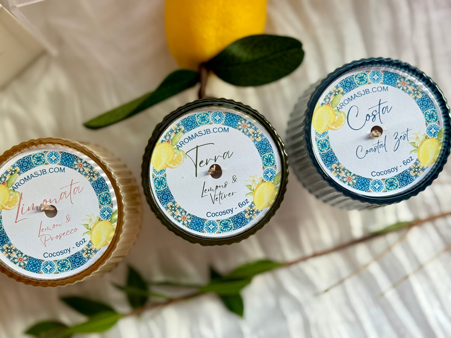 Sicilian Lemon Candles