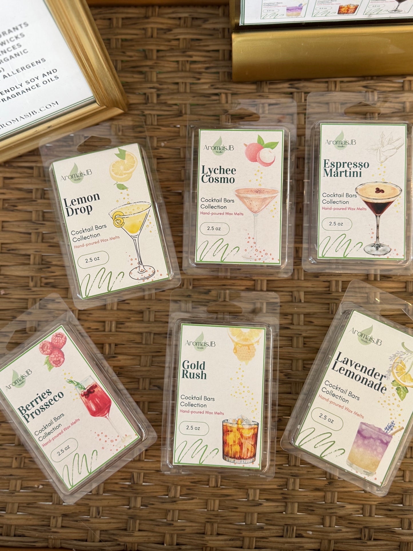 Cocktail Bars Wax Melts