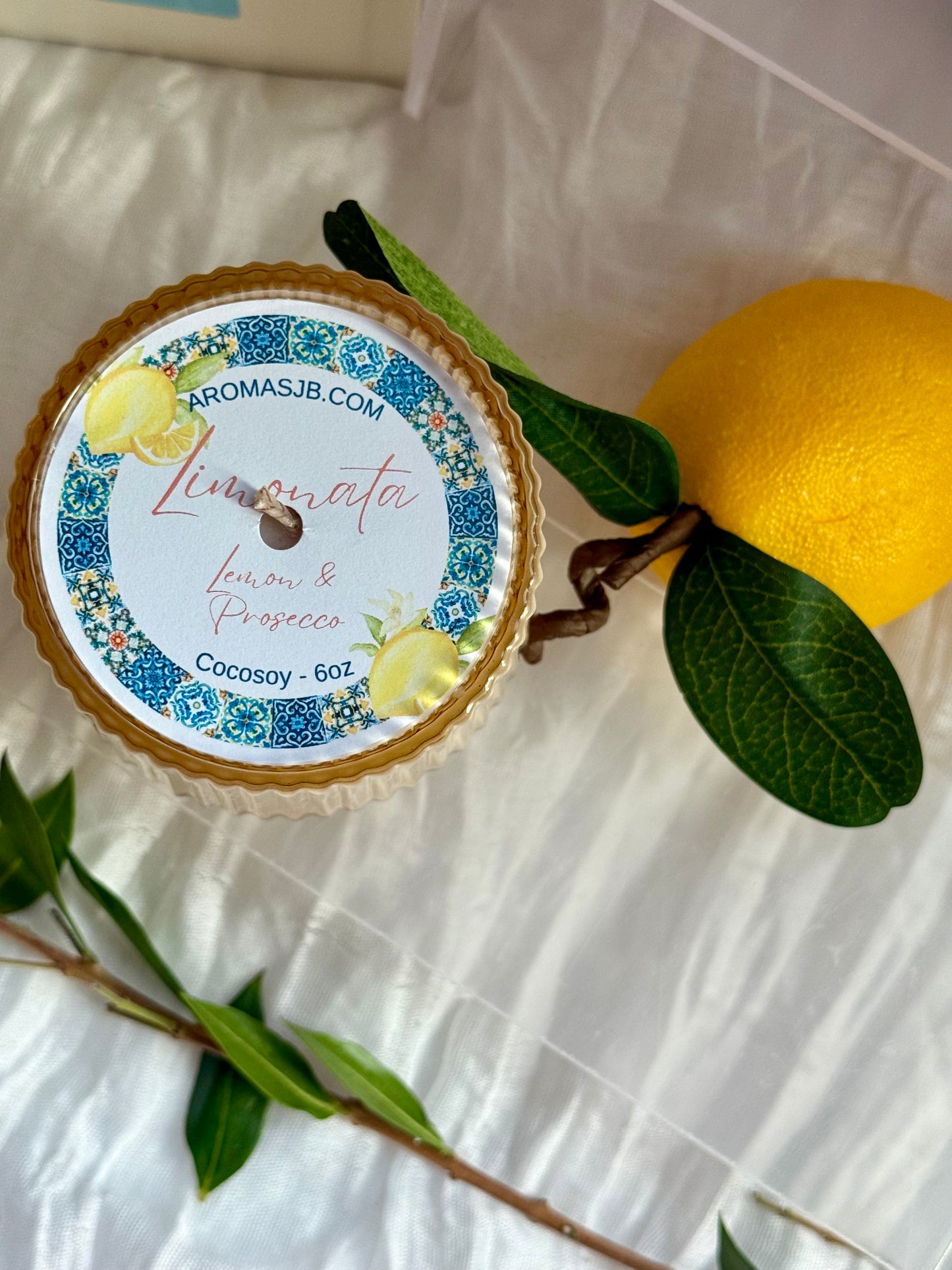 Sicilian Lemon Candles