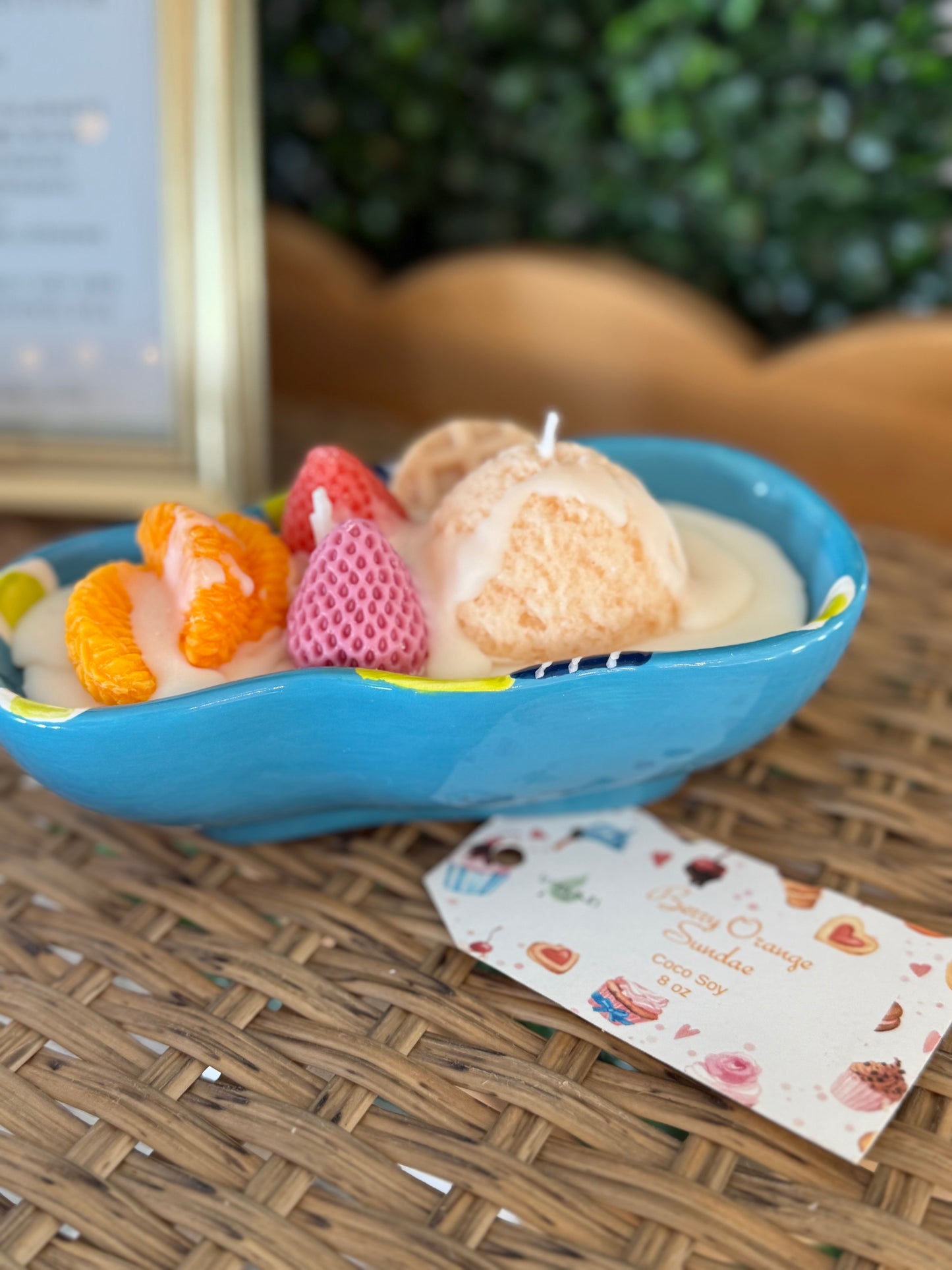 Berry Orange Sundae