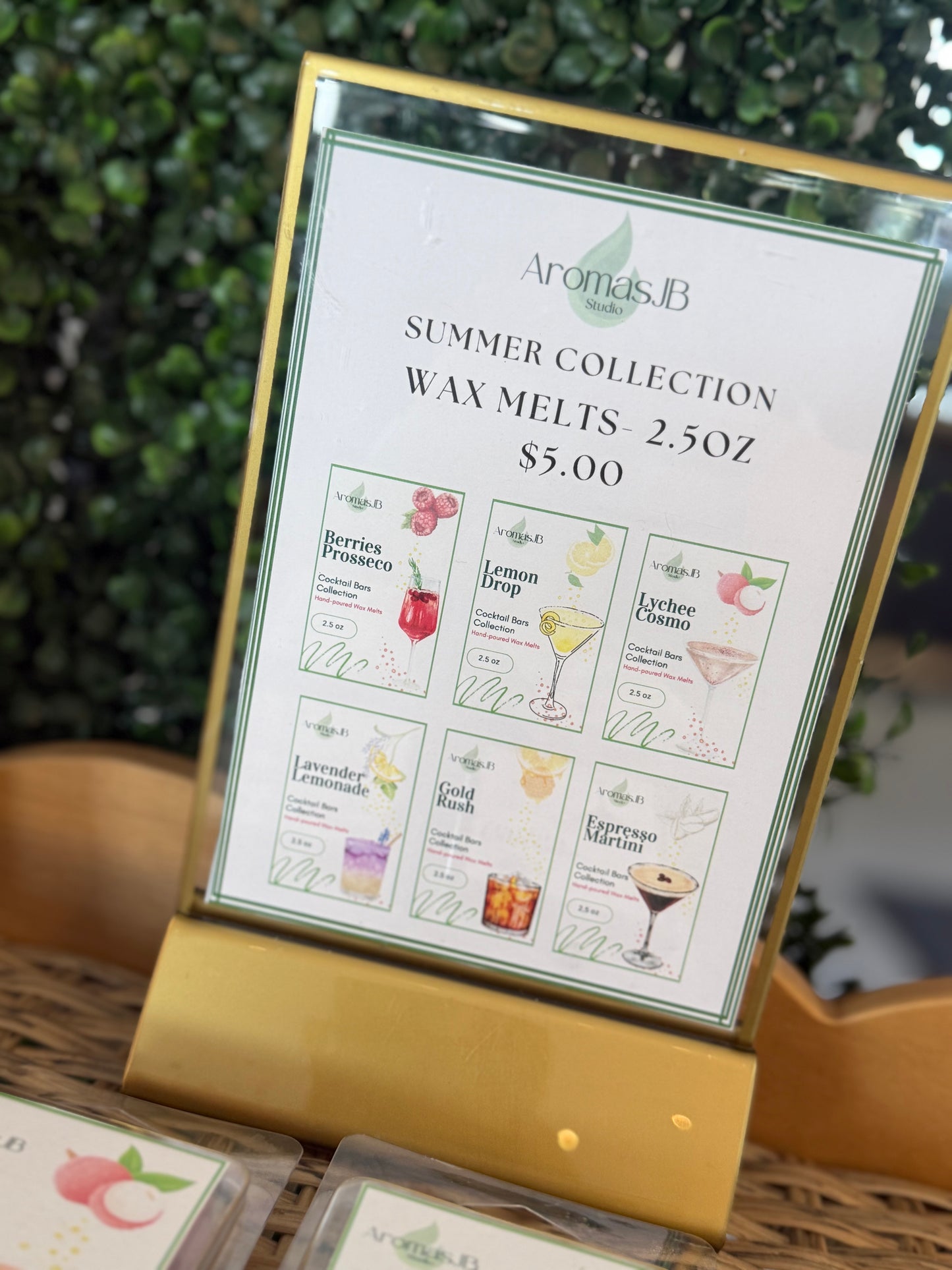 Cocktail Bars Wax Melts