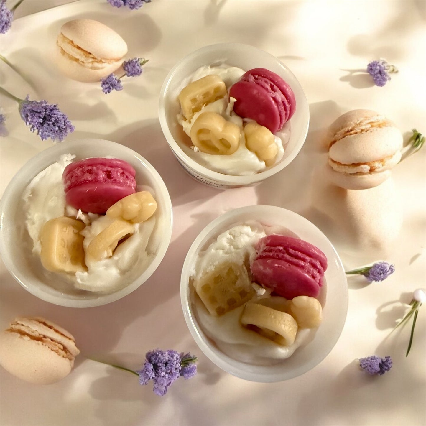 Cherry Macarons