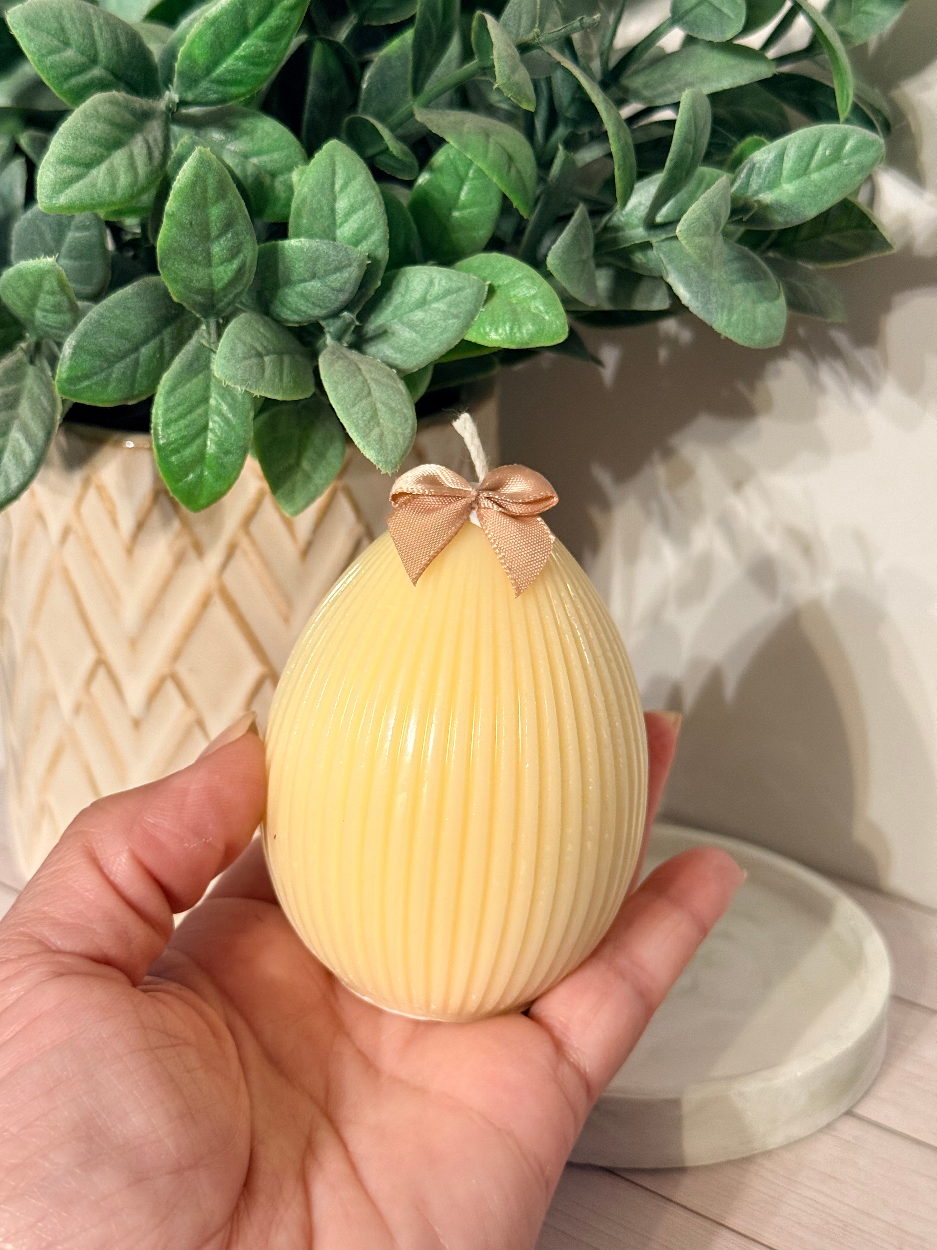 Easter Egg Pillar Candle Souvenir-Seasonal