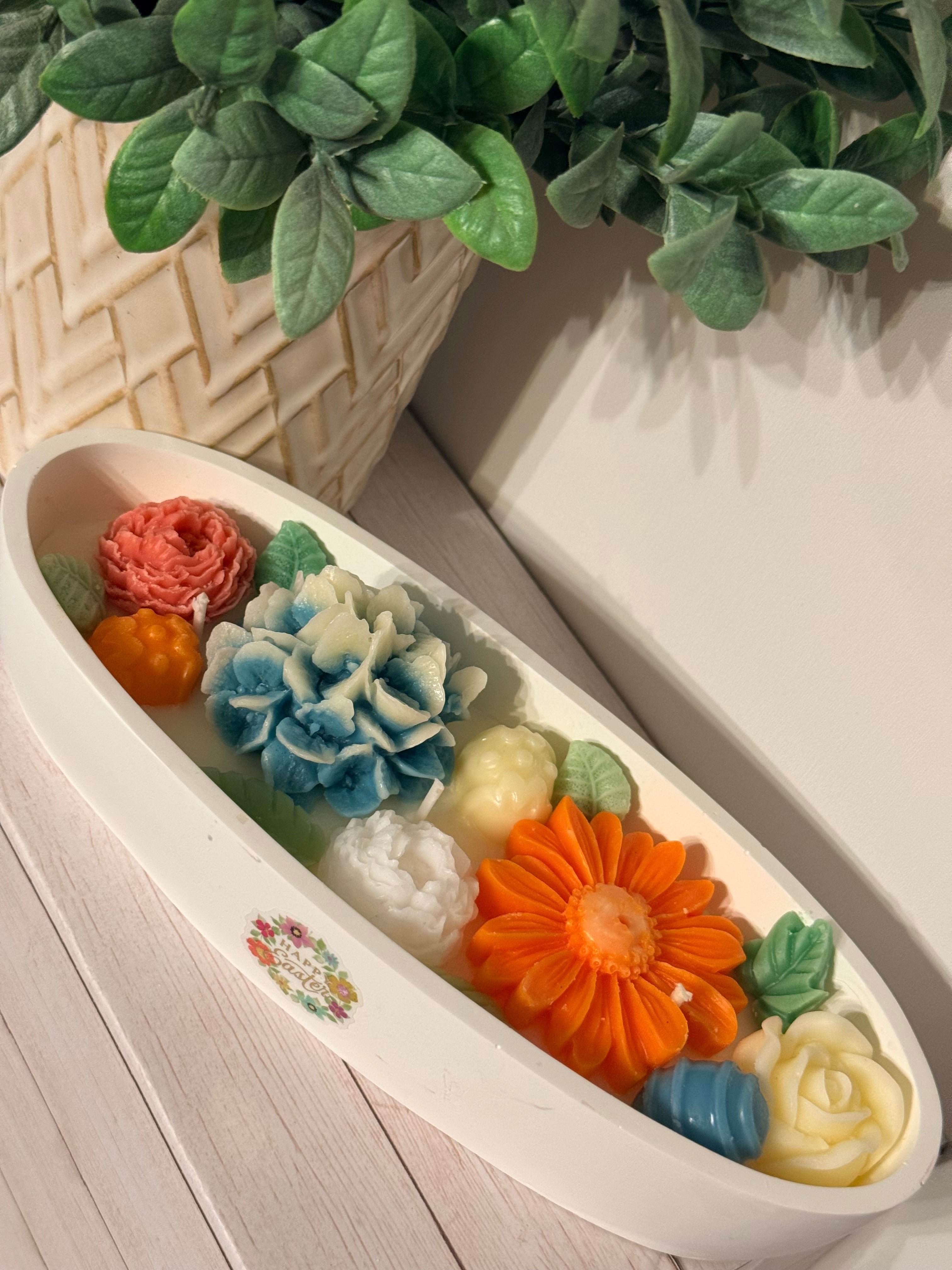 Large Easter Heirloom Candle