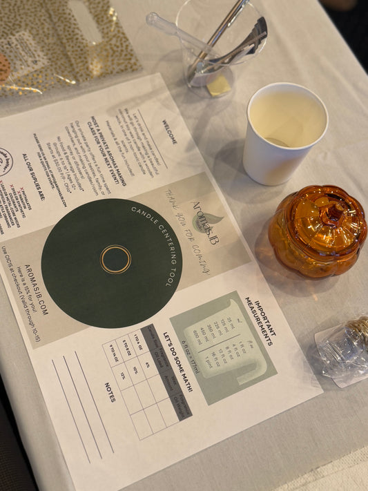 Wick & Wine Workshop