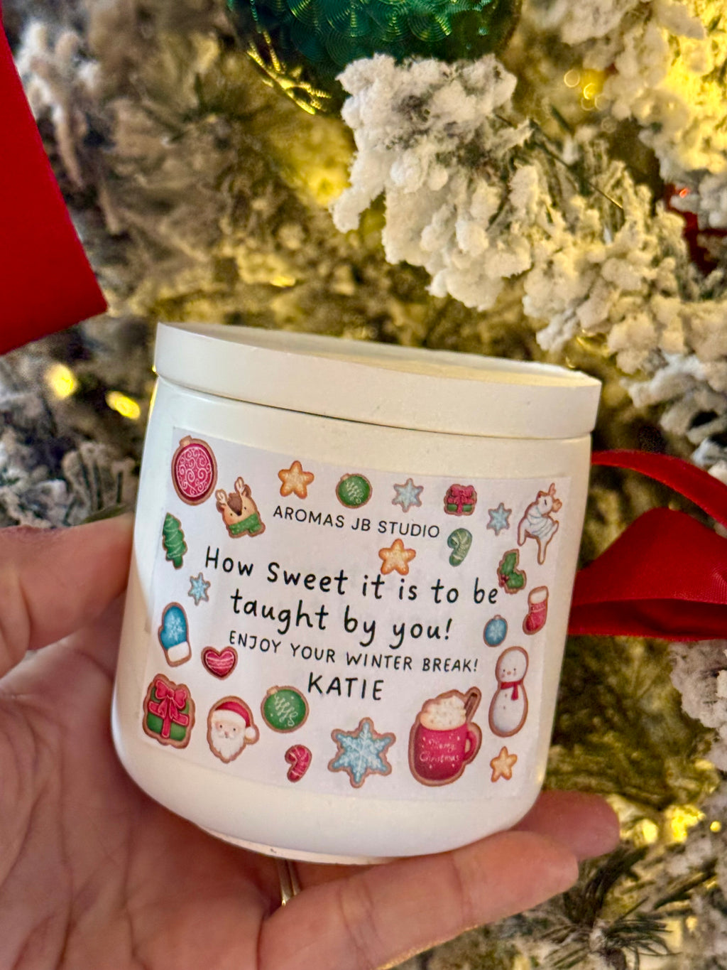 Teacher Appreciation Candles