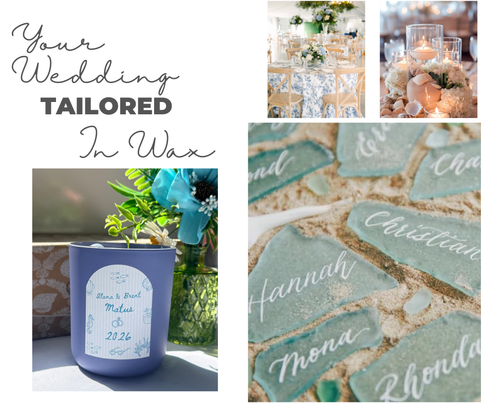 Your Wedding, Tailored in Wax