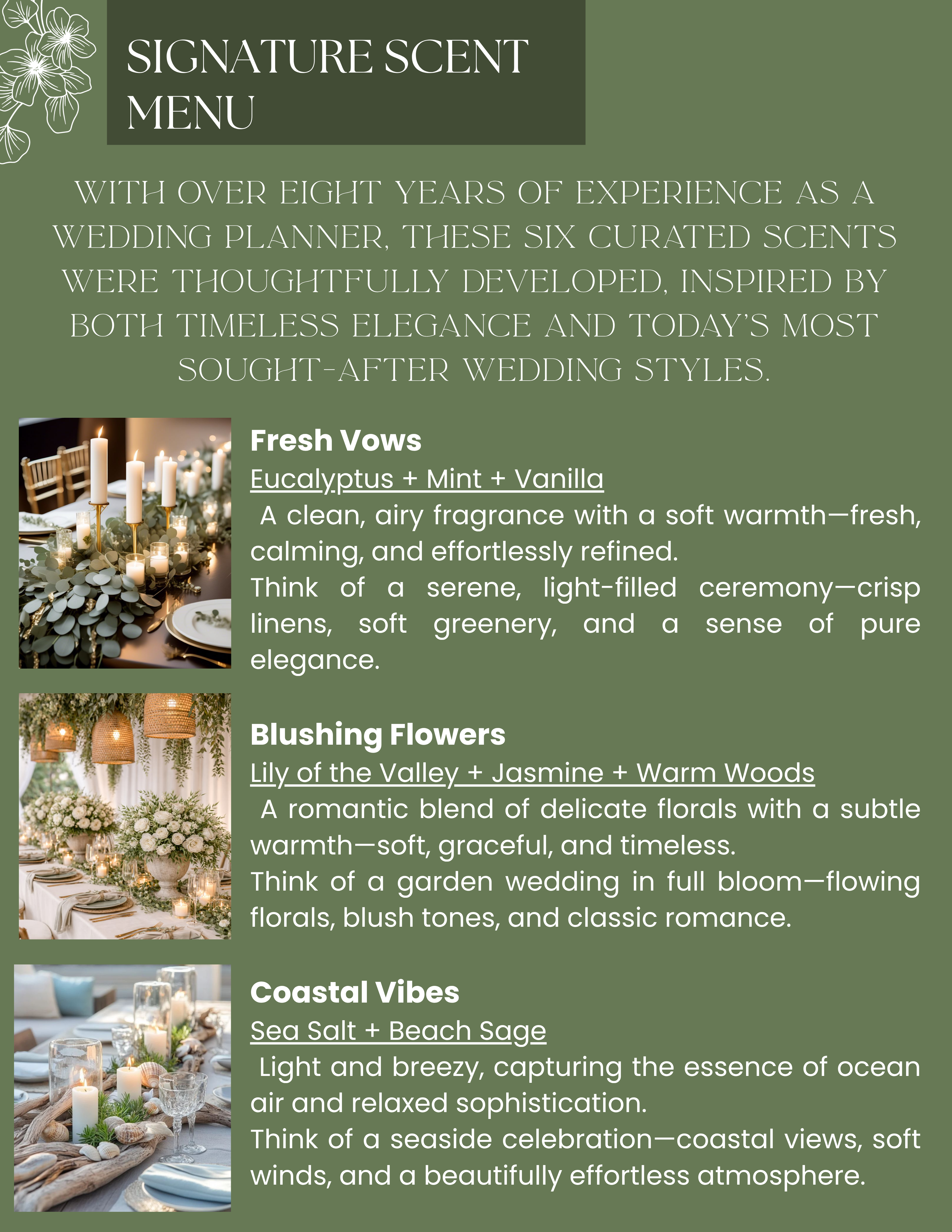 WE DO - The Wedding Scented Experience