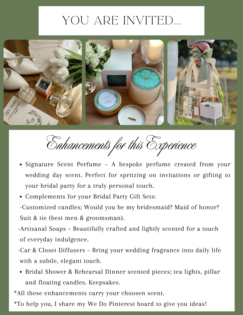 WE DO - The Wedding Scented Experience