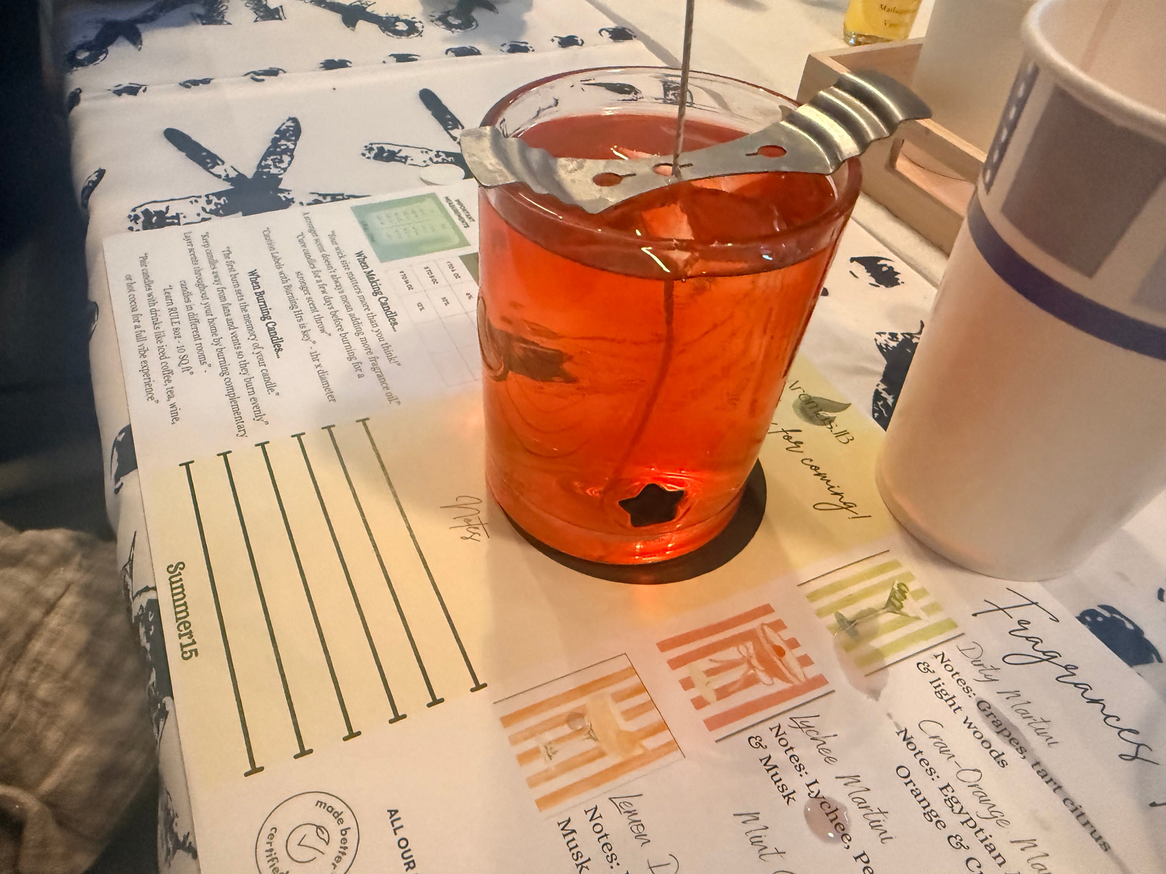 Private Candle Making Experience