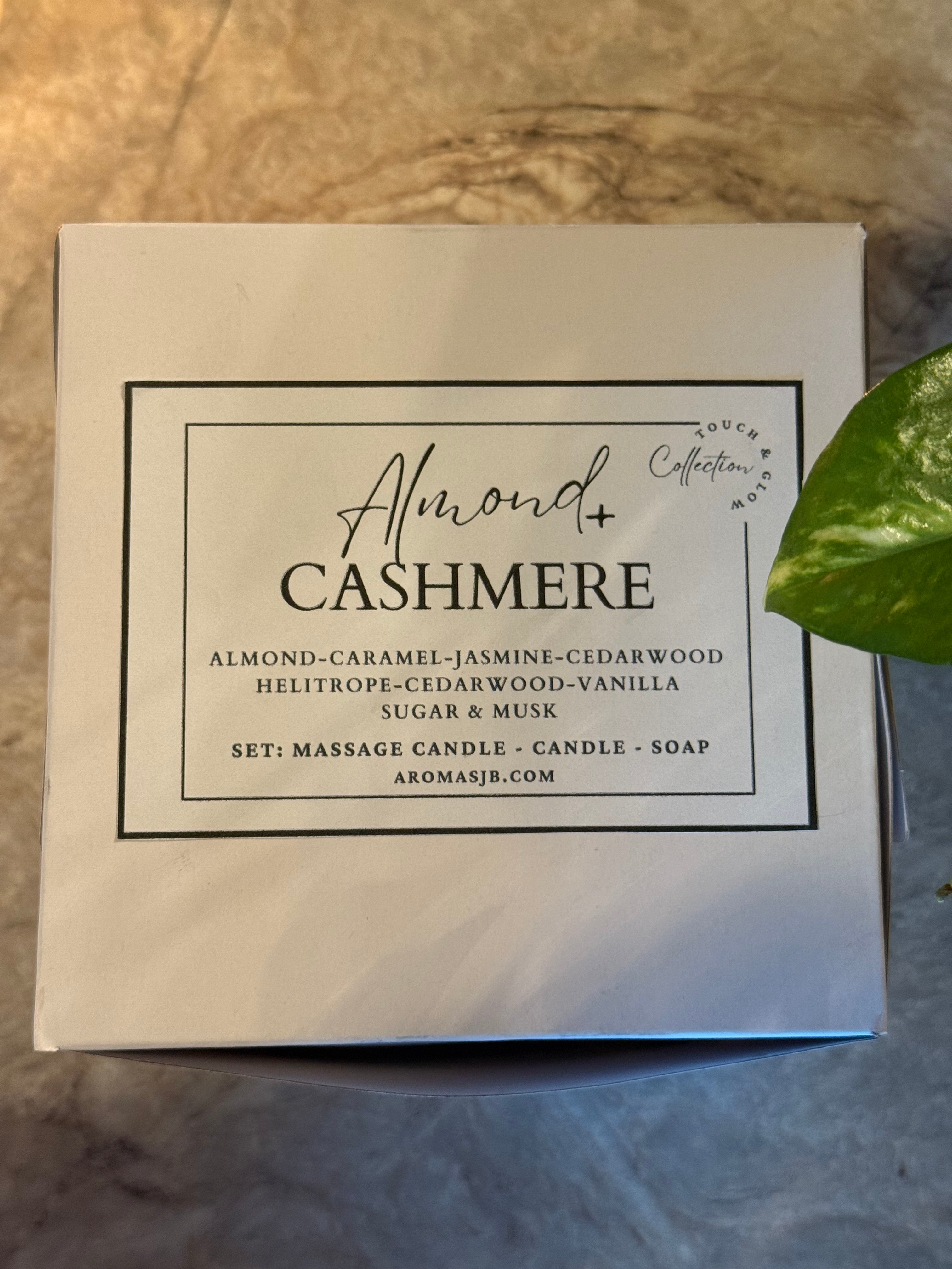 Touch & Glow: Almond + Cashmere Set