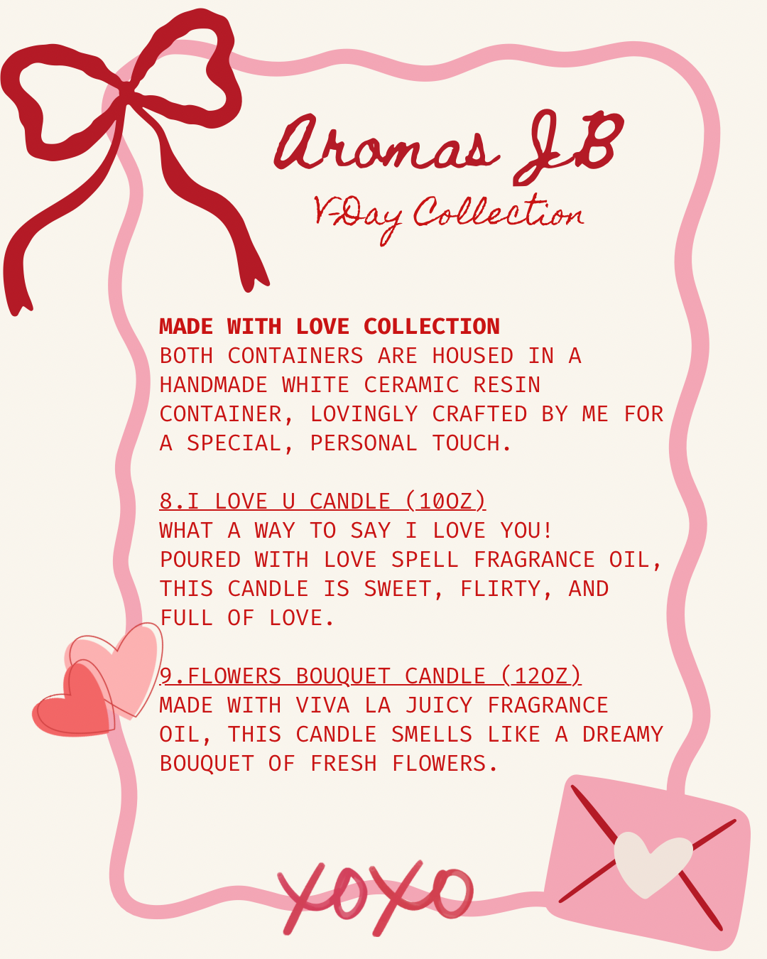 I ❤️ U Candle