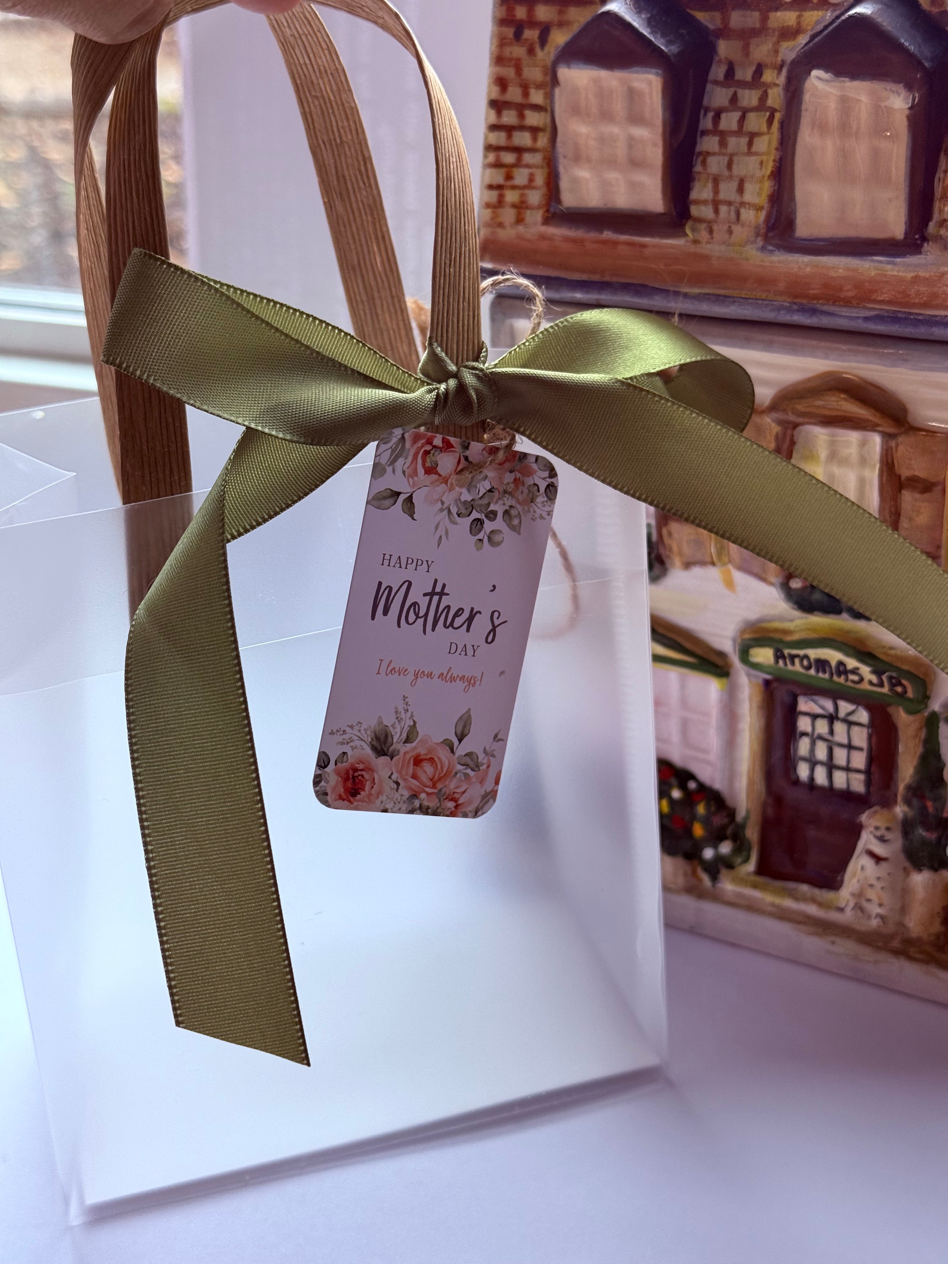 Mother’s Day Gift Set – Eucalyptus & Vanilla Hyacinth Candle