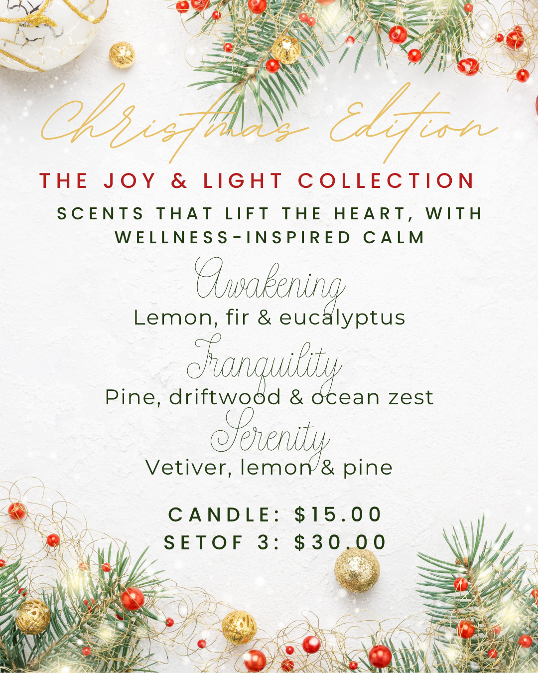 The Joy & Light Collection