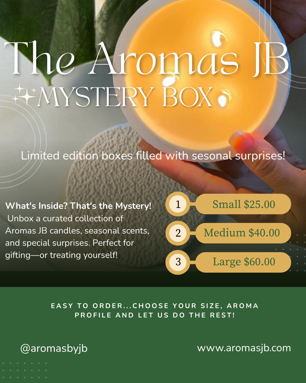 The Aromas JB Mystery Box