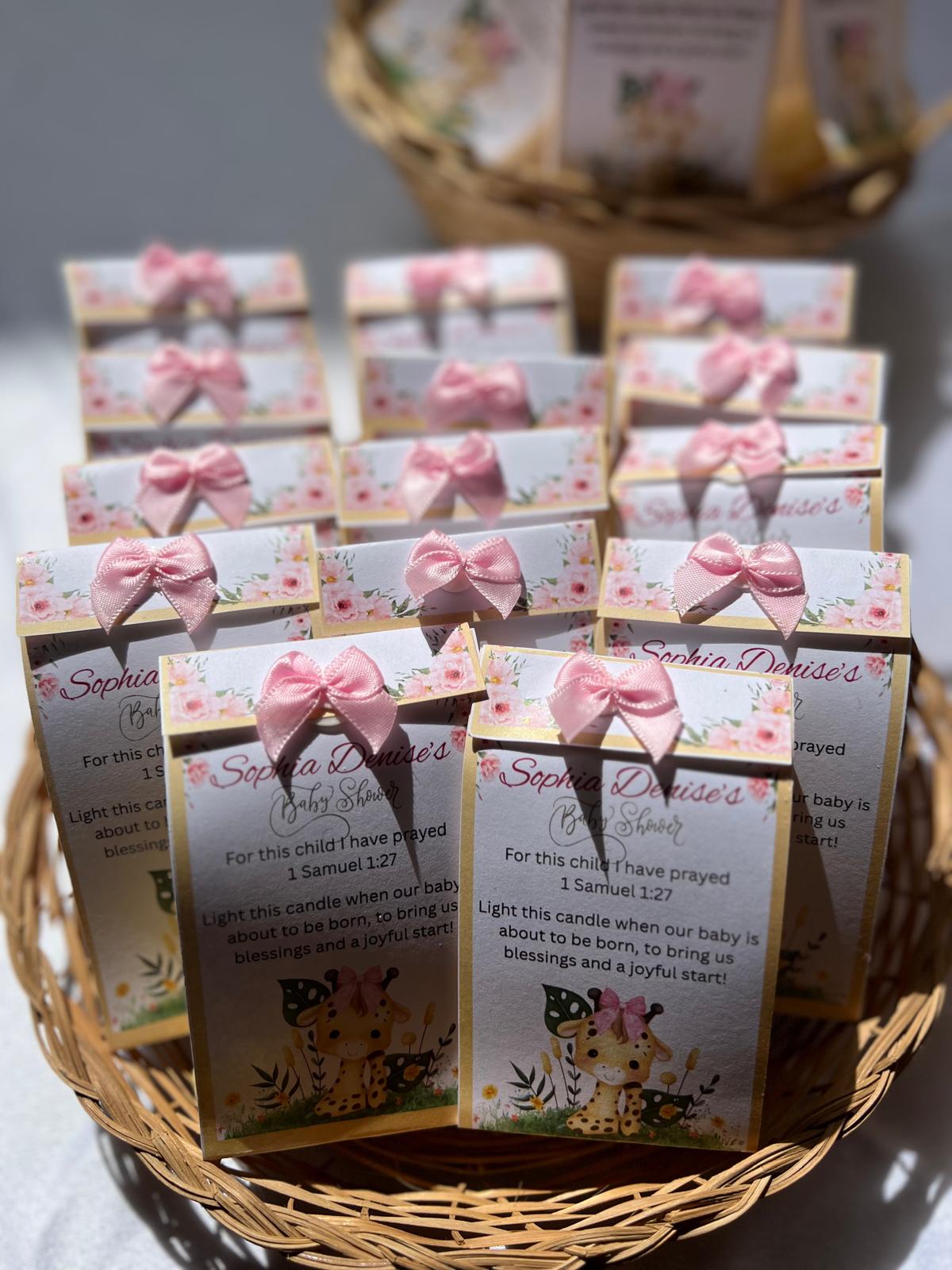 Giraffe-Themed Baby Shower