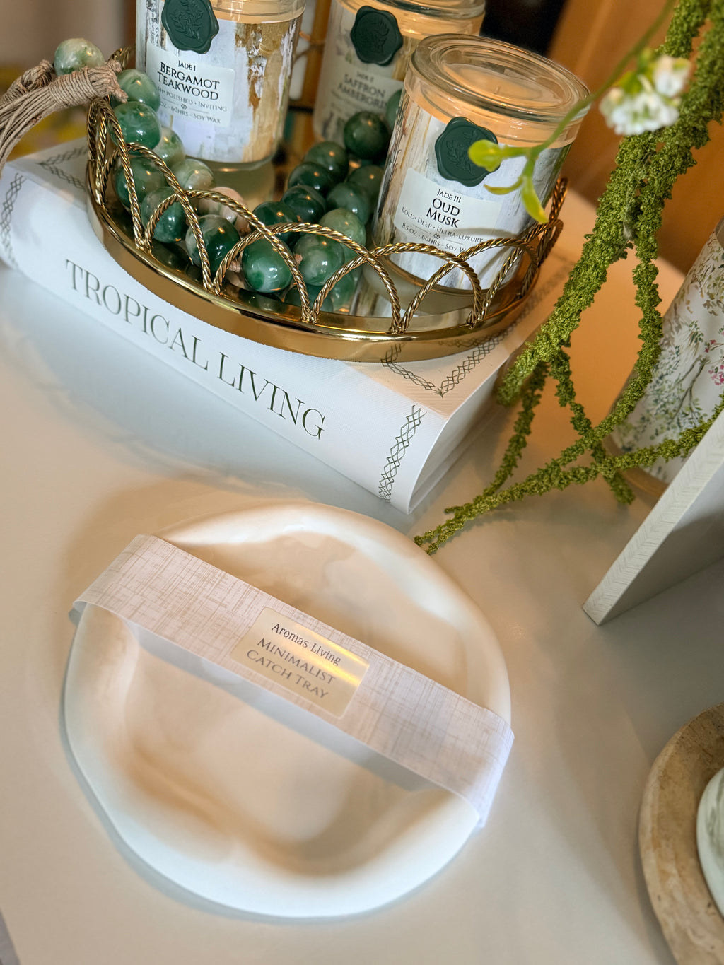 Oval Catch Tray