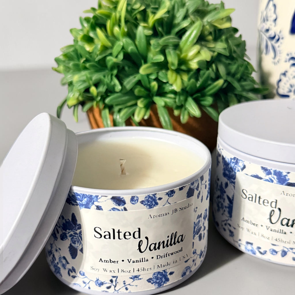 Salted Vanilla Candle & Diffuser