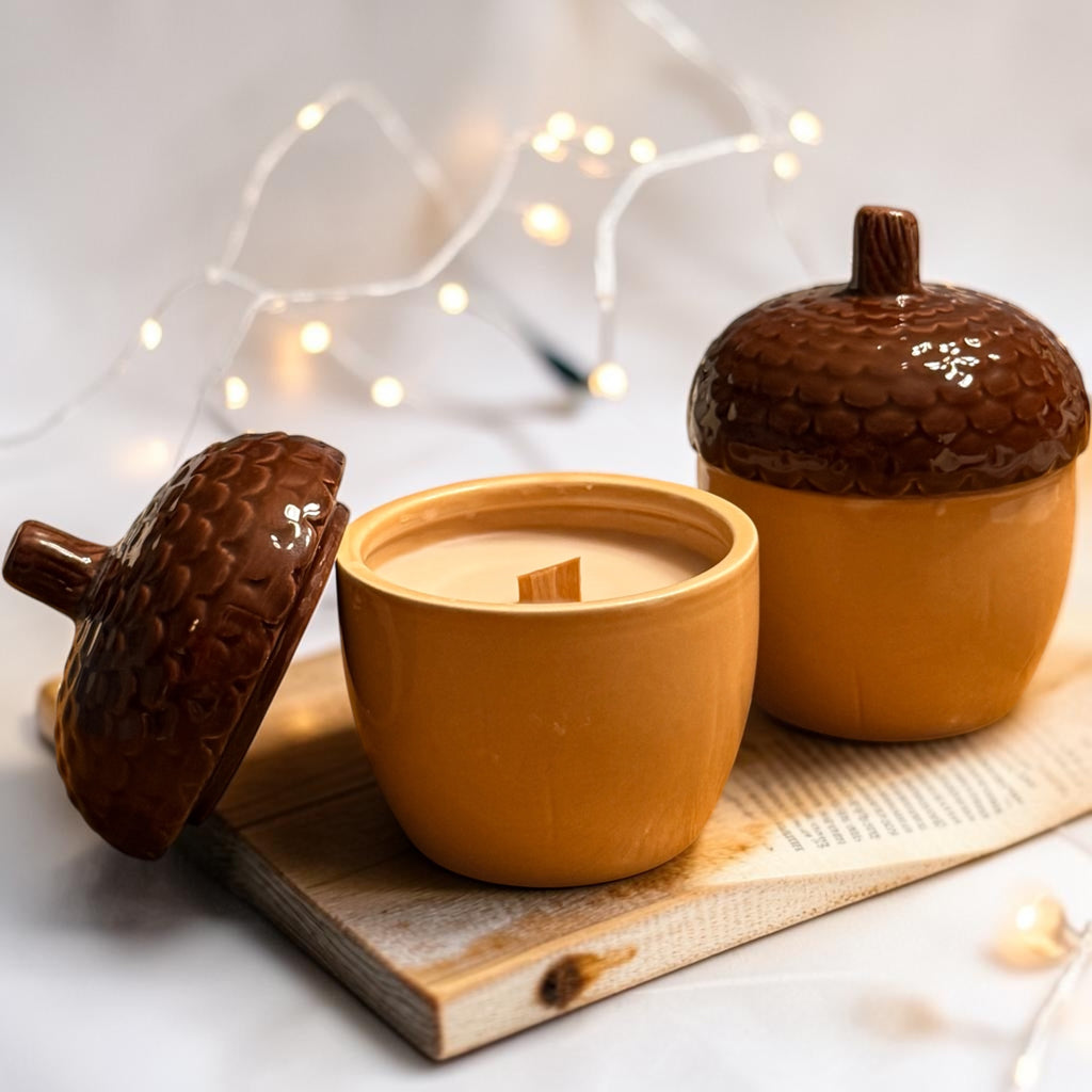 Pumpkin Spiced Latte Acorn Candle | 5 oz